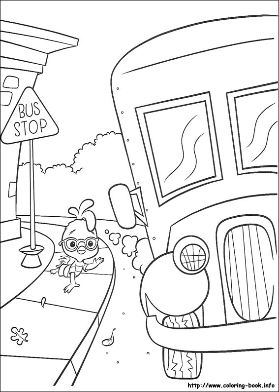 Chicken Little coloring picture